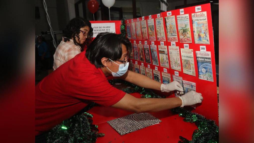 Así se realizó el concurso de la mesa navideña en la Sala de Redacción de EL HERALDO