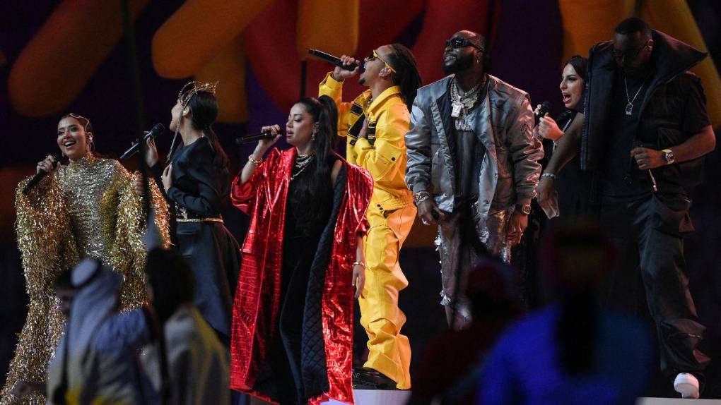 Las imágenes que dejó la ceremonia de clausura del Mundial de Qatar 2022