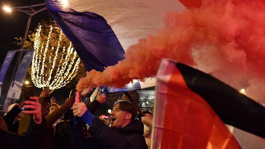 Euforia desbordada: la alegría en Francia al conseguir el último boleto a la final del Mundial Qatar 2022