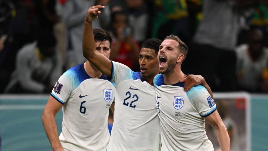 Goleada británica con un hondureño en cancha: las imágenes de la clasificación de Inglaterra