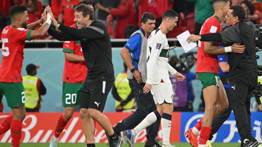 Dolor, decepción e impotencia: el rostro de Ronaldo tras eliminación de Portugal del Mundial de Qatar
