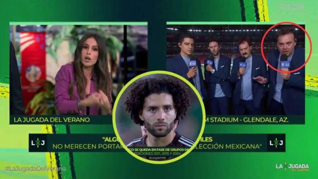 David Faitelson se pelea con compañera de TUDN por la Selección de México: “Son inútiles”