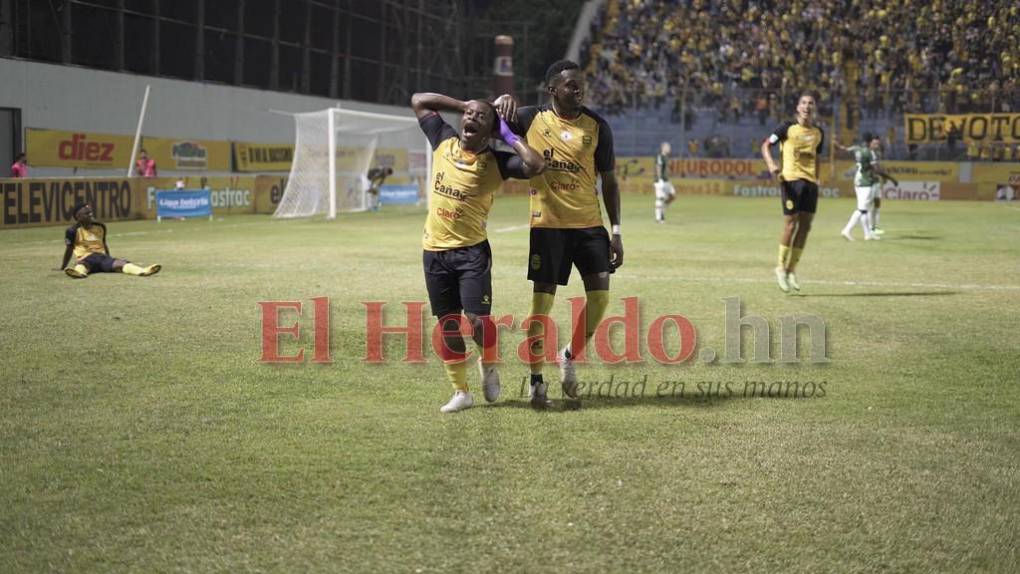 El imperdible festejo de Júnior Lacayo al anotar el 1-0 en la semifinal de vuelta