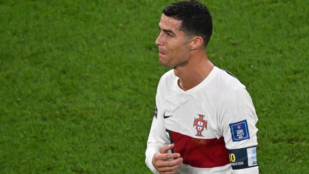 Dolor, decepción e impotencia: el rostro de Ronaldo tras eliminación de Portugal del Mundial de Qatar
