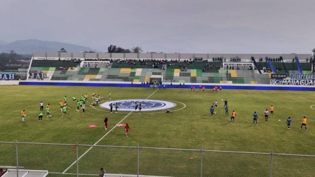 Poca afición, incidentes y triunfo verde: las imágenes del Motagua vs Marathón