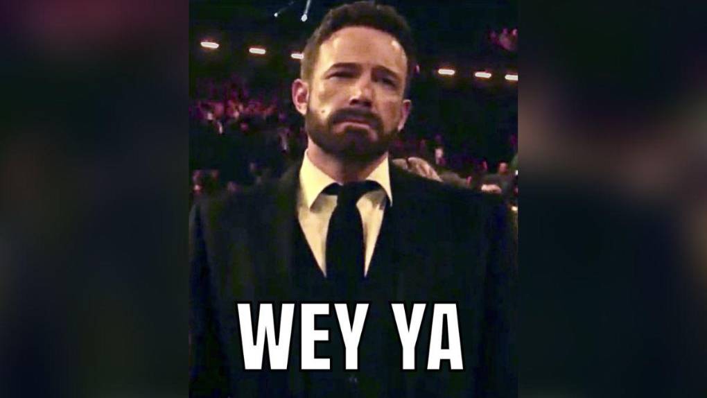 Cara de Ben Affleck en los Grammy deja imperdibles memes