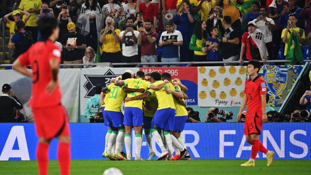 Baile, homenajes y alegría: la goleada de Brasil ante Corea del Sur en imágenes