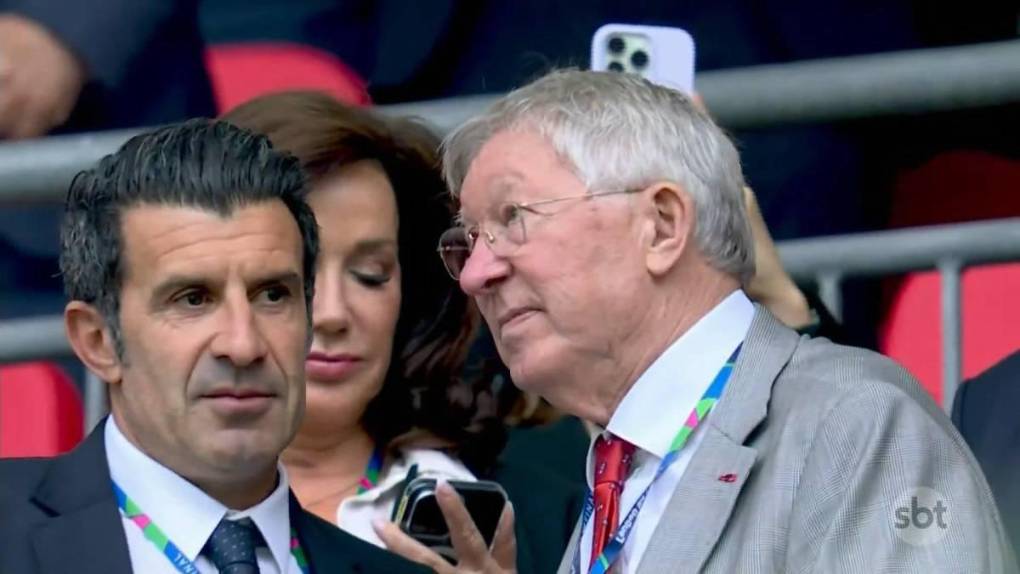 Famosos en final de Champions League y presidente del Olimpia en Wembley