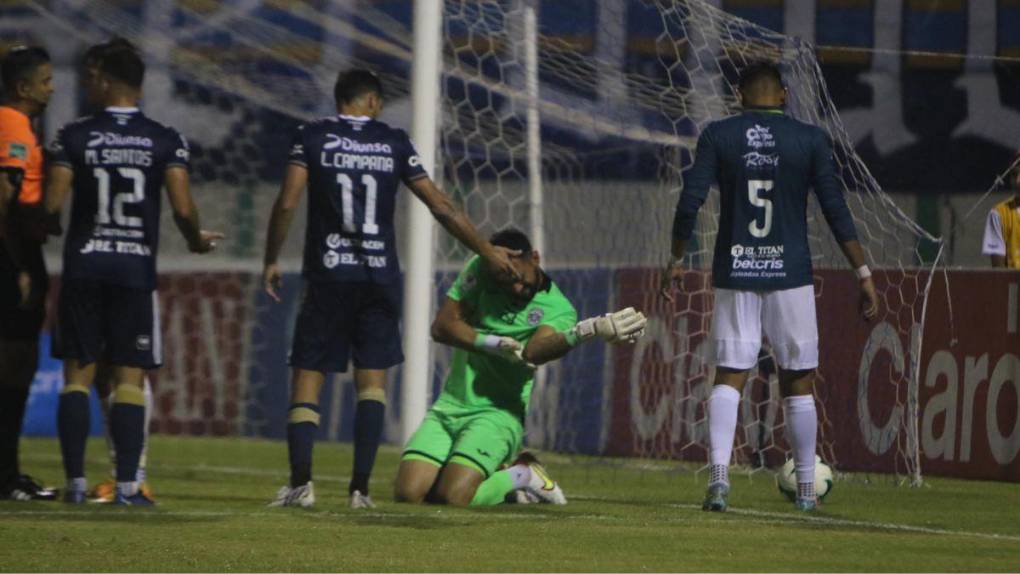 Poca afición, incidentes y triunfo verde: las imágenes del Motagua vs Marathón