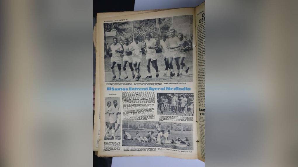 ¡Inolvidable jornada! Así fue el día en que Pelé visitó Honduras