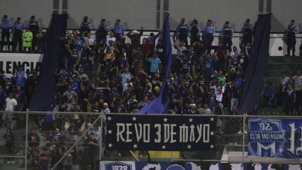 Poca afición, incidentes y triunfo verde: las imágenes del Motagua vs Marathón