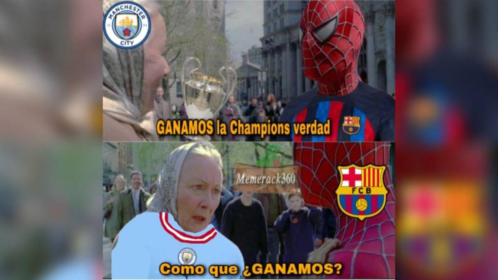 Los graciosos memes que dejó la final de la Champions League entre Inter y Manchester City