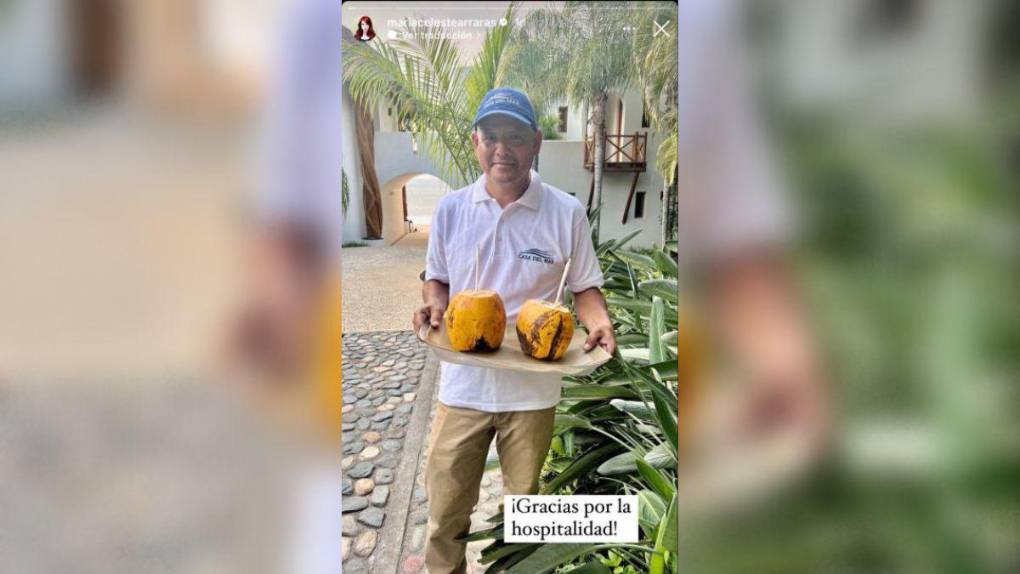 María Celeste Arrarás presume sus vacaciones en Roatán, Honduras