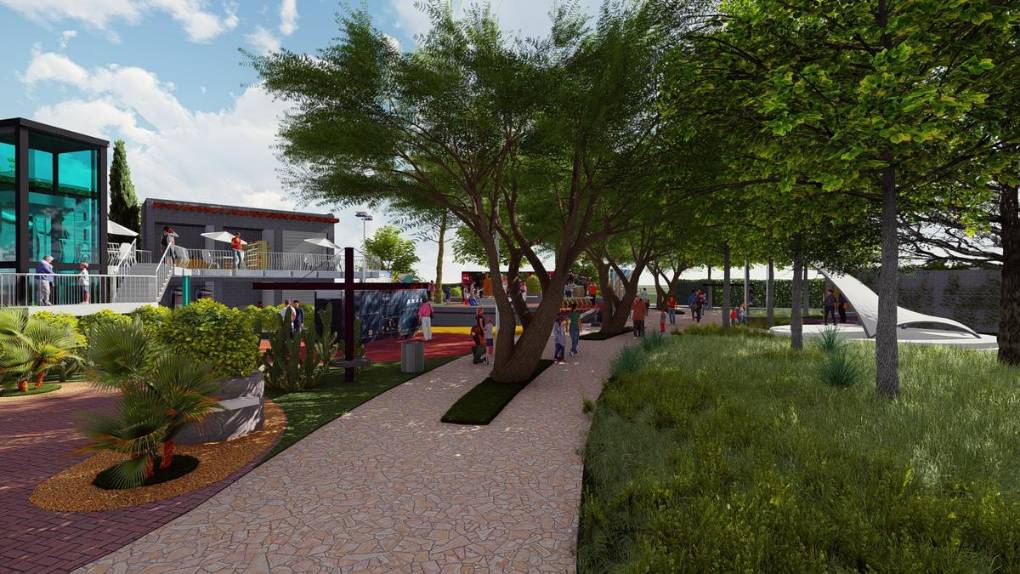 Así será la Plaza del Migrante en Tegucigalpa