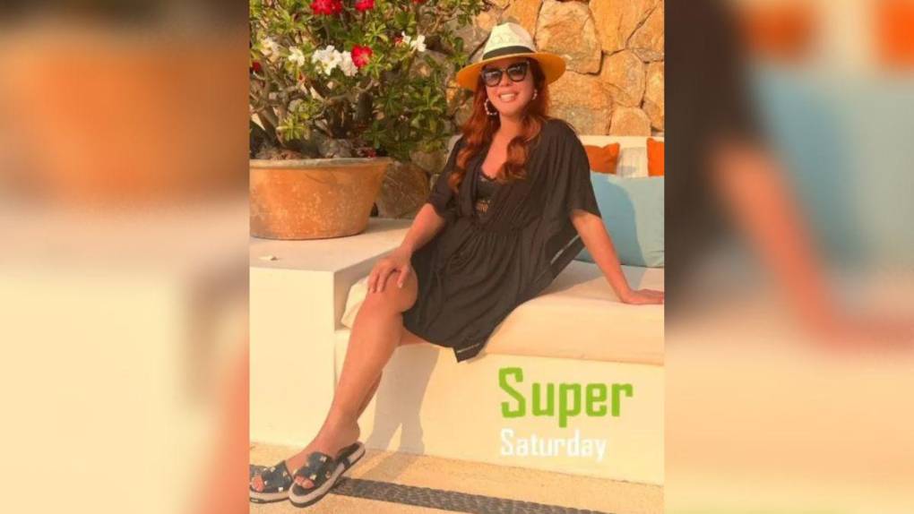 María Celeste Arrarás presume sus vacaciones en Roatán, Honduras