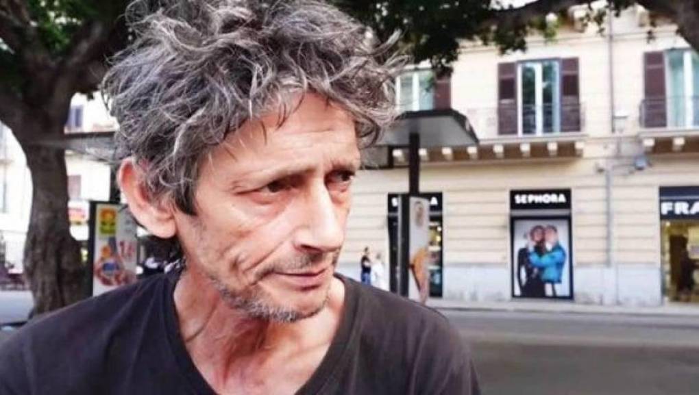 Maurizio Schillaci, exfutbolista de Italia que ahora vive en la calle