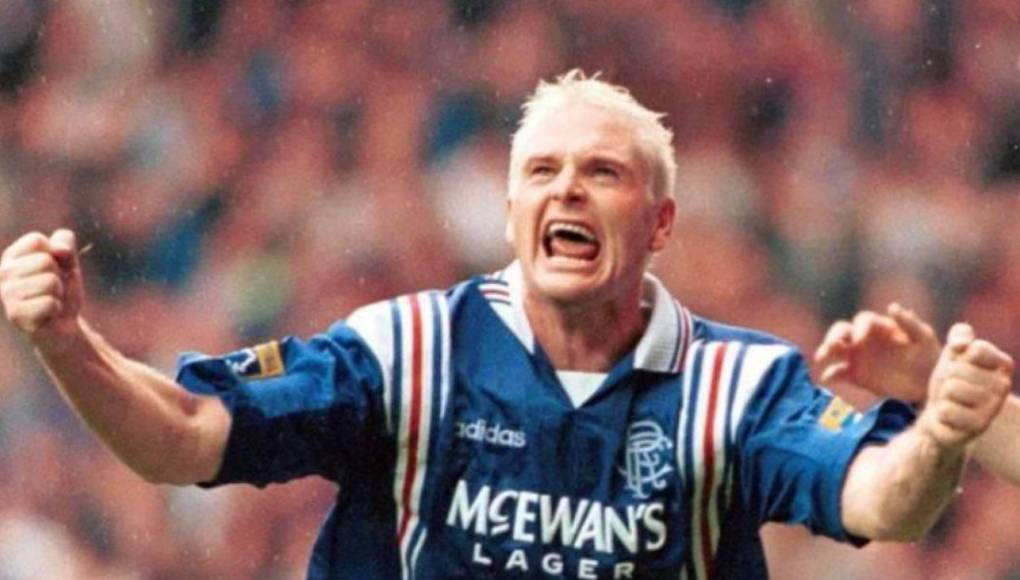 Gascoigne brilló en el fútbol, ahora sufre por culpa del alcohol y no tiene dónde vivir