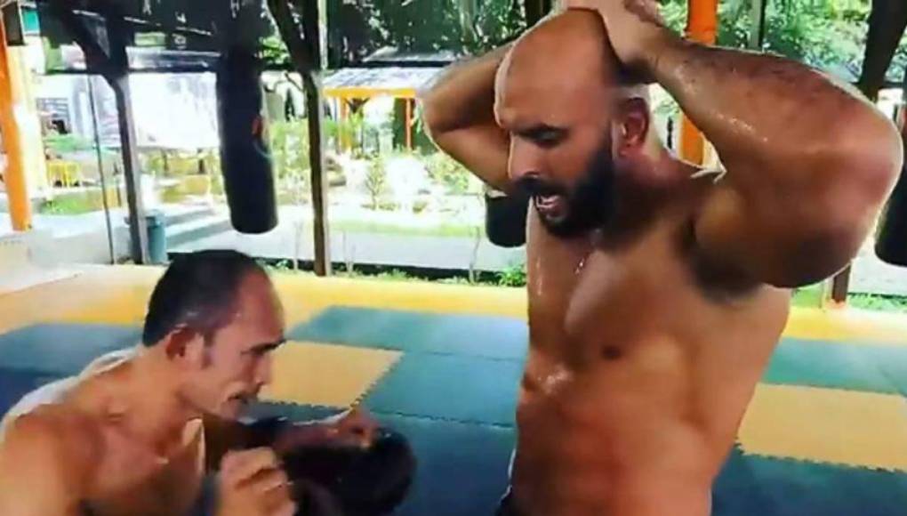 Así es el entrenamiento de artes marciales que realiza el guardaespaldas de Messi