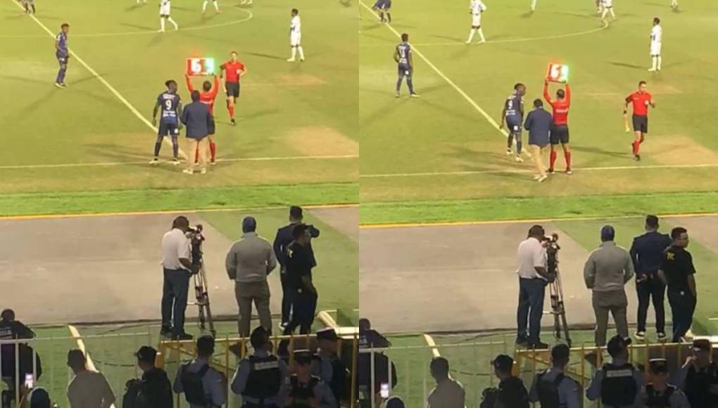 Jugadores de Olimpia provocan a barra de Motagua y la pelea de Najar con Auzmendi