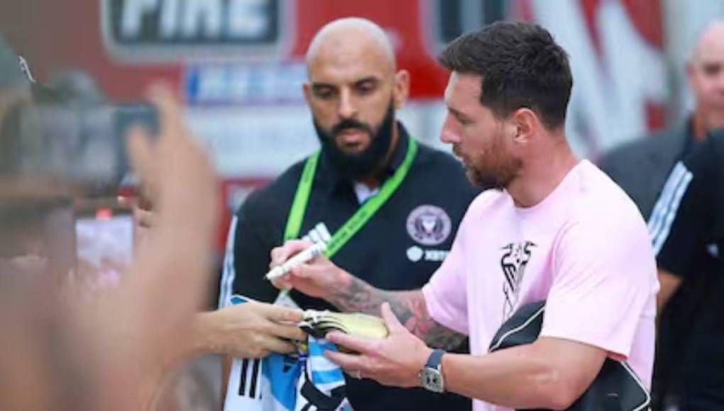 Así es el entrenamiento de artes marciales que realiza el guardaespaldas de Messi