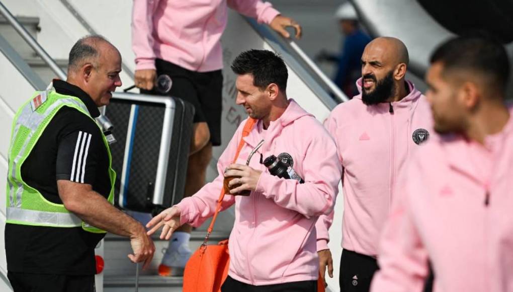 Inter Miami y Messi llegan a Hong Kong para disputar partido amistoso