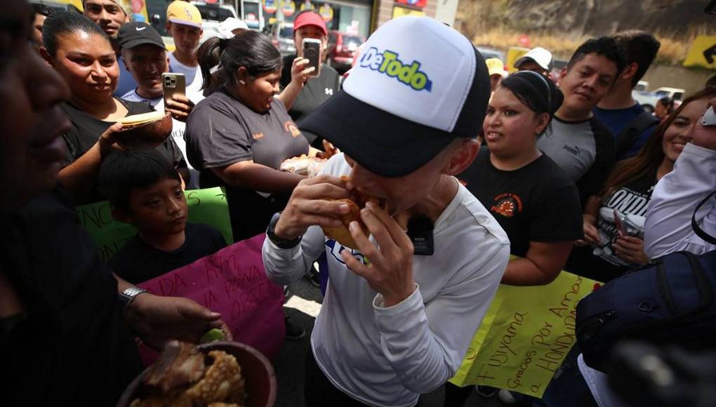 “Un japonés, cinco estrellas, macizo y héroe”: Shin Fujiyama recibe cariño de los hondureños durante reto por la educación