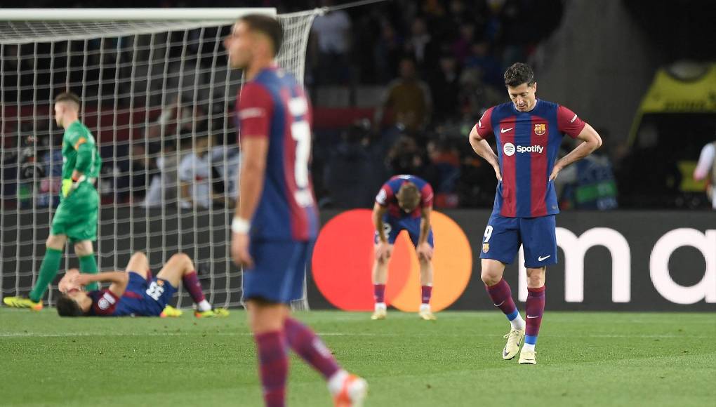 La tristeza de jugadores de Barcelona al quedar eliminados de Champions ante PSG