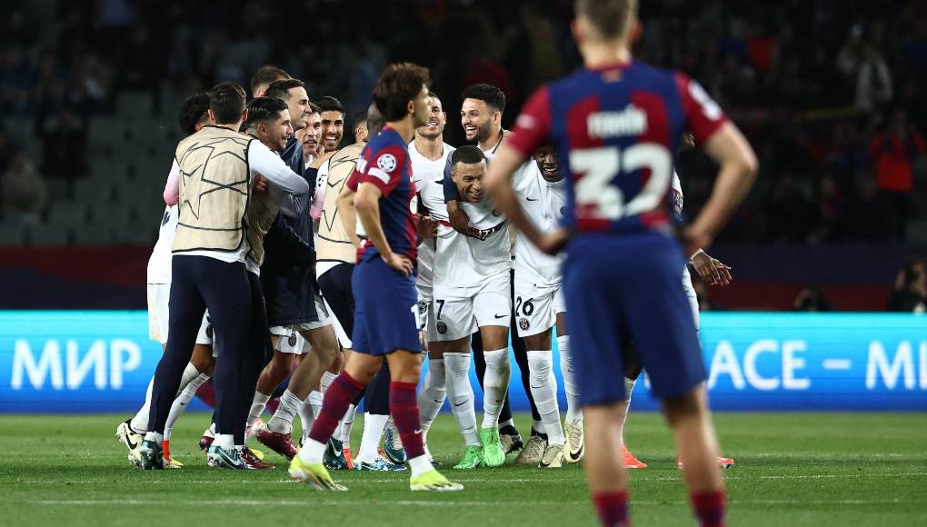 La tristeza de jugadores de Barcelona al quedar eliminados de Champions ante PSG