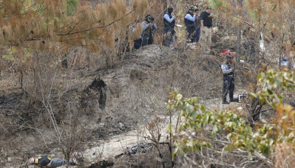 Fuerte despliegue policial, armas y terreno hostil: fotos del enfrentamiento que dejó cuatro muertos en Valle de Támara