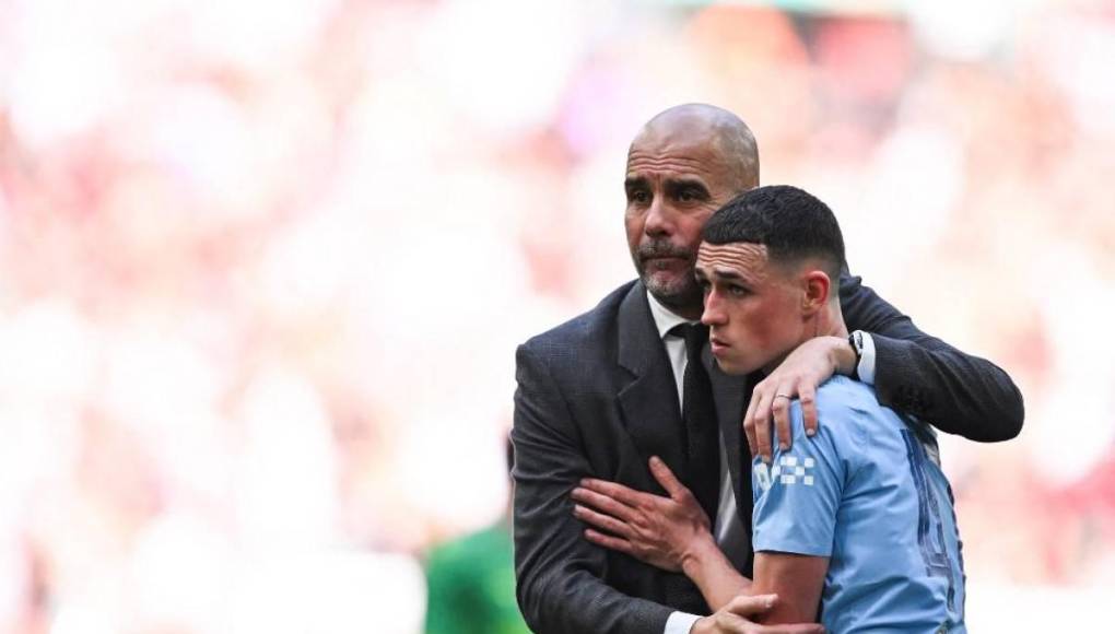 La tristeza de Pep Guardiola y su Manchester City al perder FA Cup ante el United