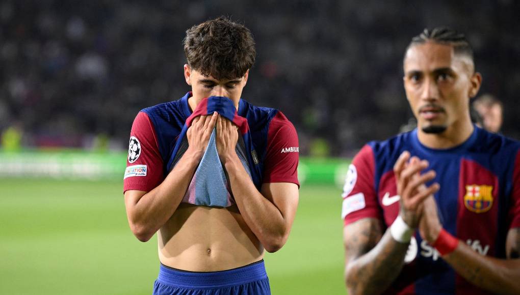 La tristeza de jugadores de Barcelona al quedar eliminados de Champions ante PSG