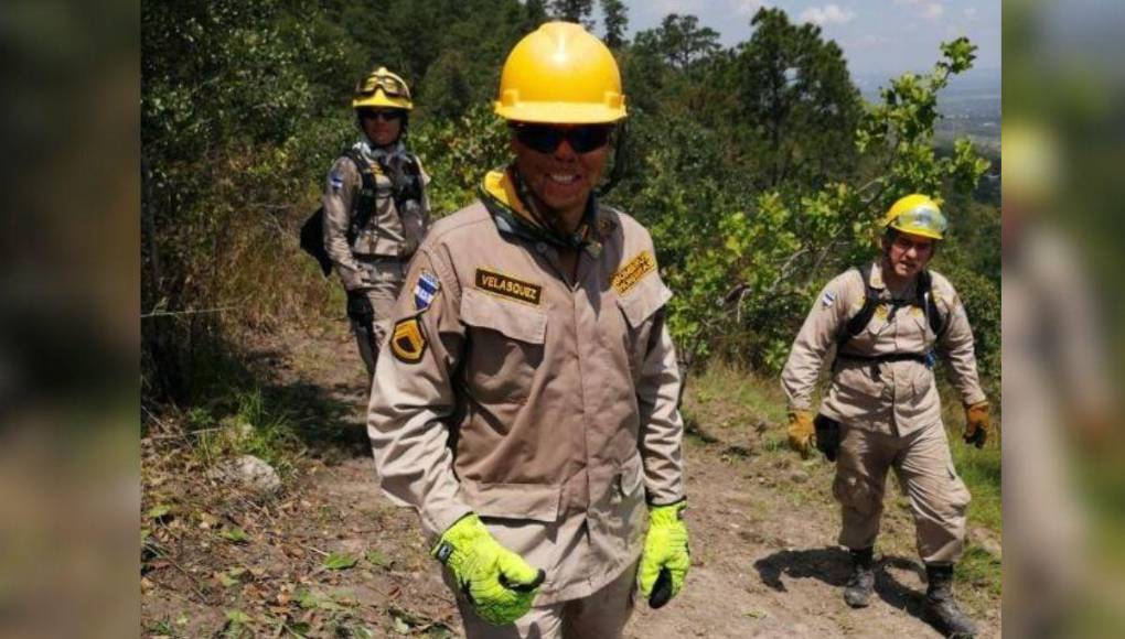 Así lucía el bombero Ever Velásquez antes de quemarse en incendio de ‘La Montañita’