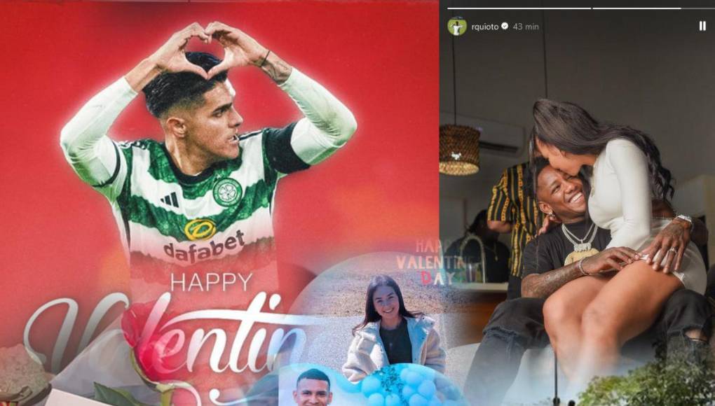 ¡El increíble regalo de Luis Palma a su novia! Así va el San Valentín de los futbolistas Hondureños