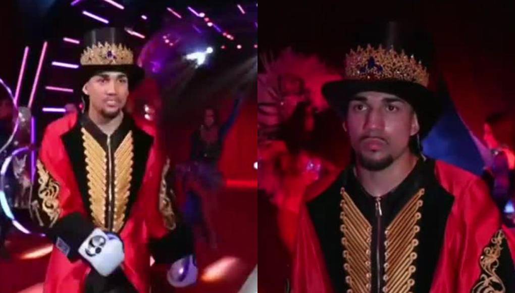 ¡Con show de circo! Así fue la entrada de Teófimo López previo a su pelea con Jamaine Ortiz