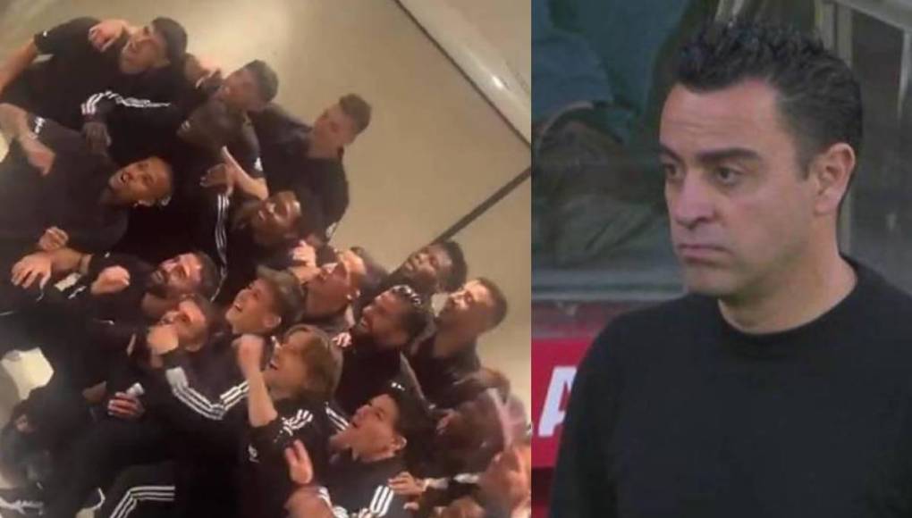 Así festejó el Real Madrid, el enojo de Xavi y el mensaje del Barcelona