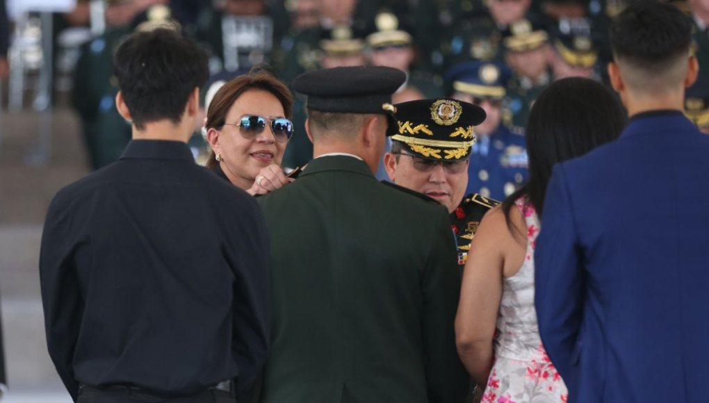 Así se llevó a cabo la ceremonia de ascensos en las Fuerzas Armadas de Honduras