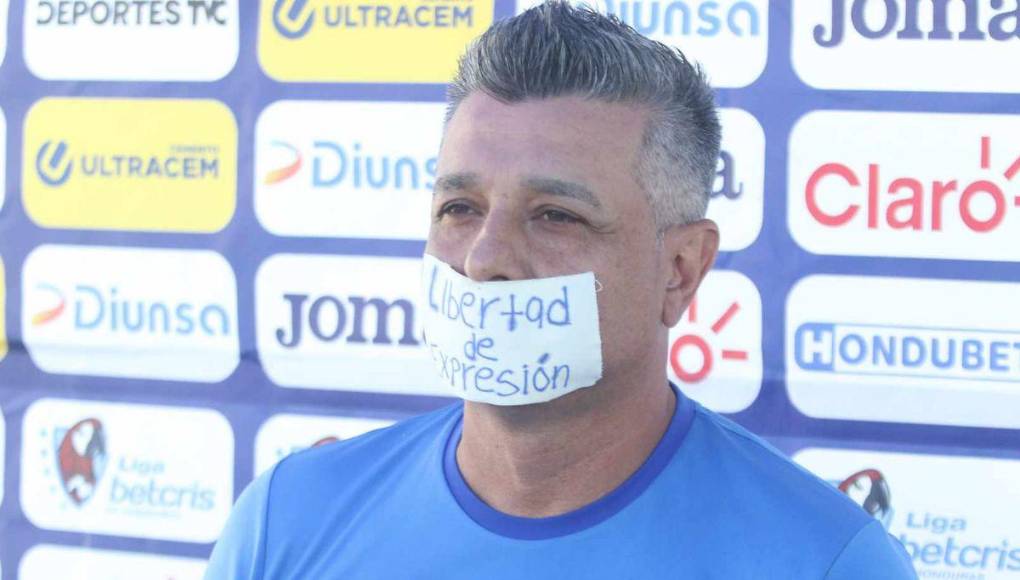 Motagua entrena y Diego Vázquez protesta previo al clásico con Olimpia