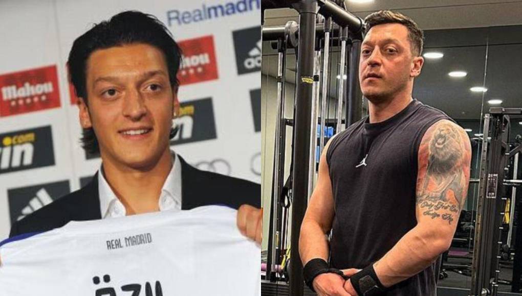 Ex Real Madrid y campeón del mundo: impresionante cambio físico de Özil