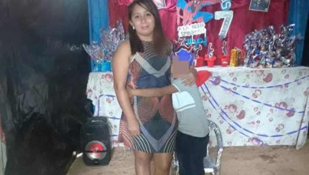 Wendy Carranza, madre hondureña asesinada en México