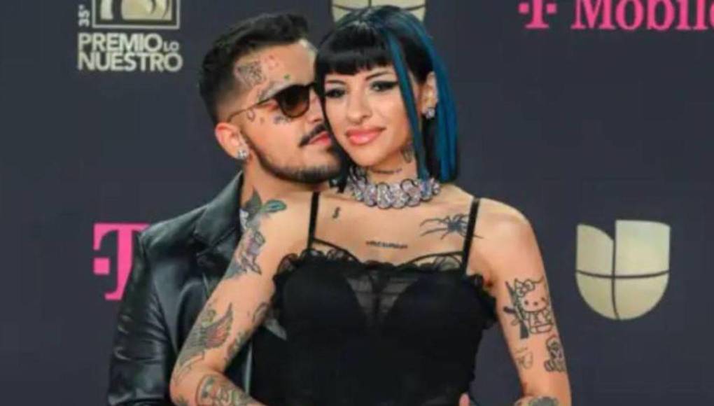 Los escándalos en la relación de Christian Nodal y Cazzu