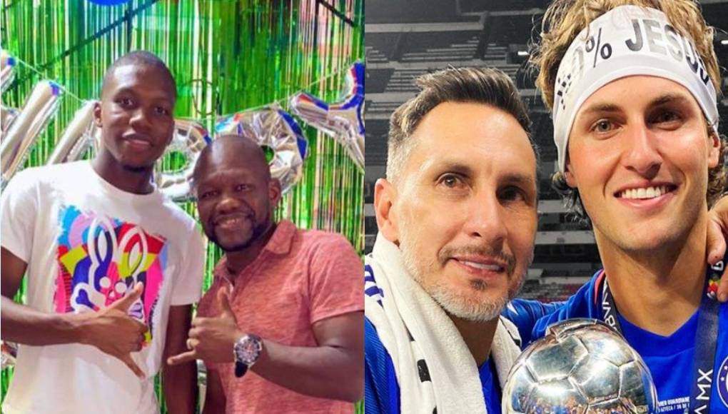 ¡Tres son de Honduras! Padres que jugaron en el mismo equipo con sus hijos