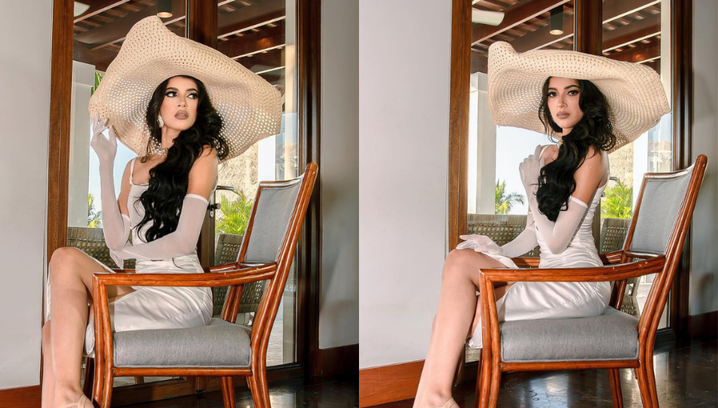 Jimena Lazo rinde homenaje a las alfombras de Comayagua en el Miss Teen Universe 2024