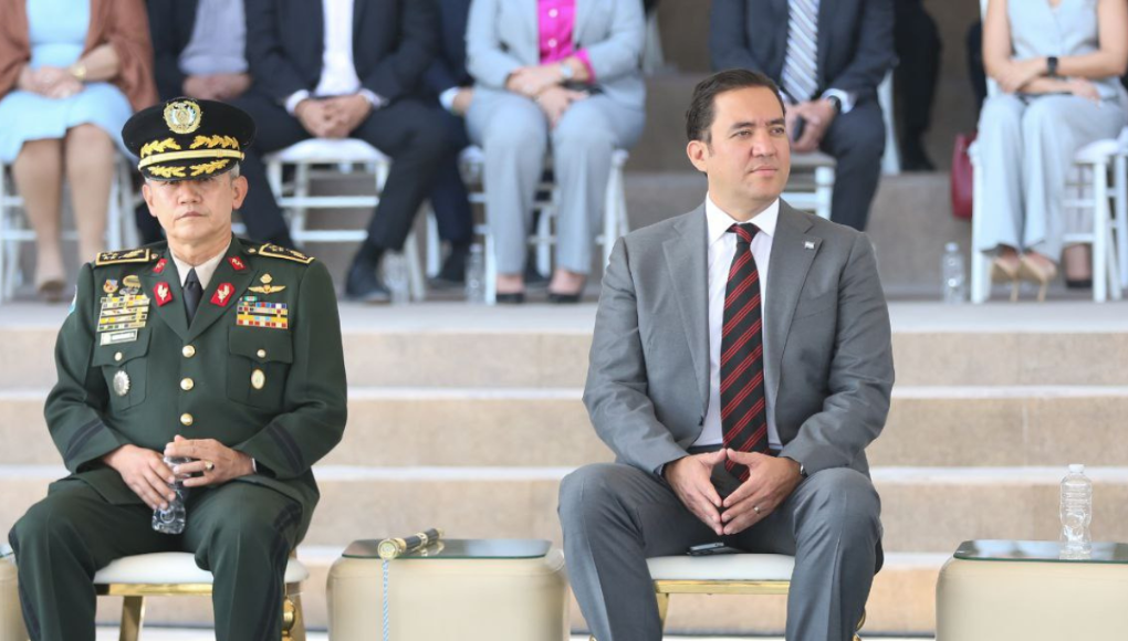 Así se llevó a cabo la ceremonia de ascensos en las Fuerzas Armadas de Honduras