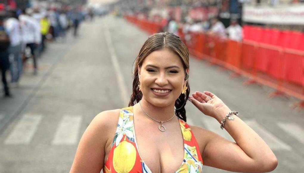 Alejandra Rubio se lesiona el pie en Carnaval de La Ceiba al esquivar un caballo