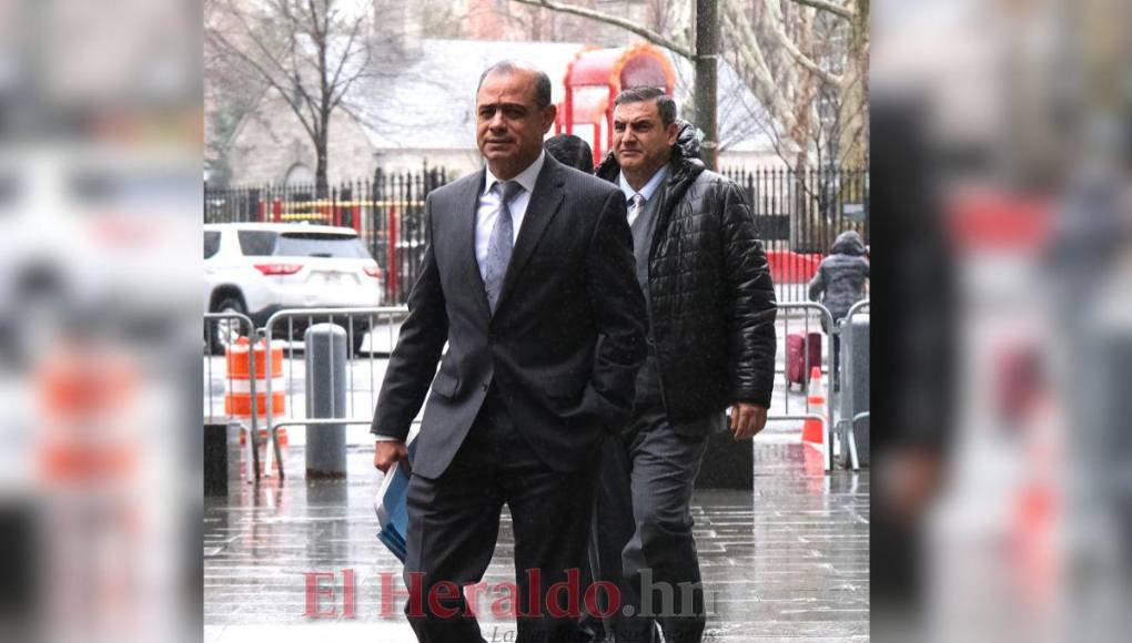Así ingresaron los testigos de la defensa de JOH a la Corte de Nueva York