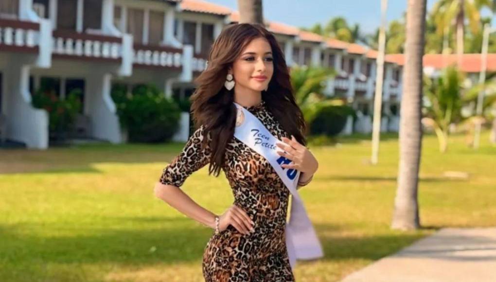 Nicolle Cerrato, la hondureña que busca ser Miss Teen Petite Mesoamérica 2024