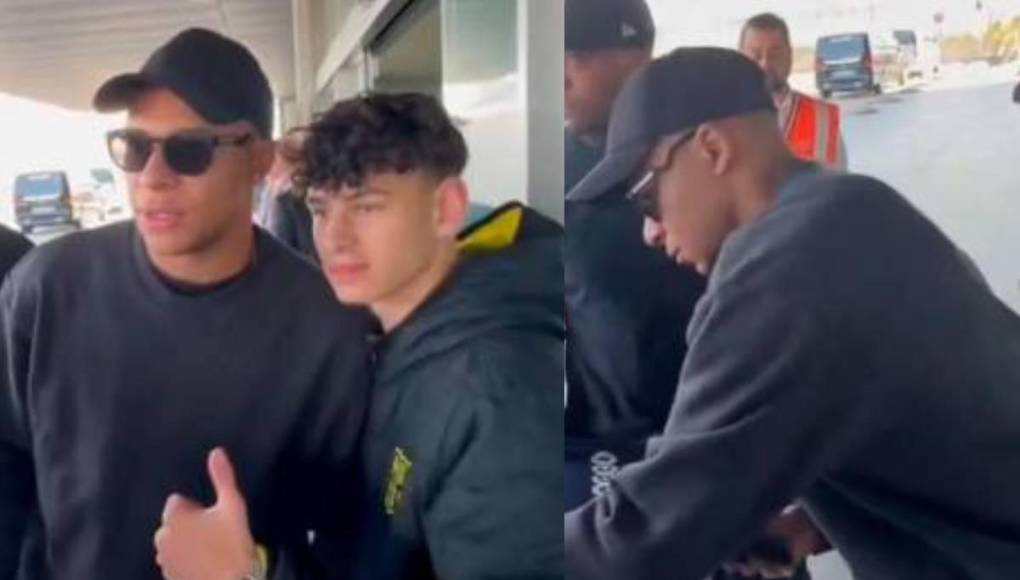 Kylian Mbappé sorprende al ser visto en Barcelona