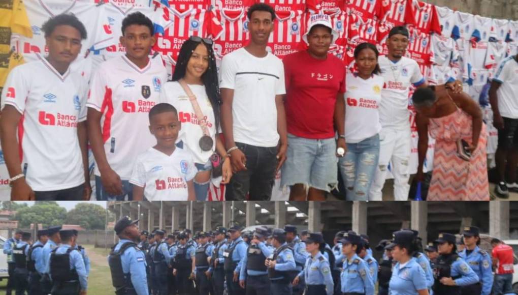 Locura en Tocoa con llegada del Olimpia y la sorpresa para Jerry Bengtson