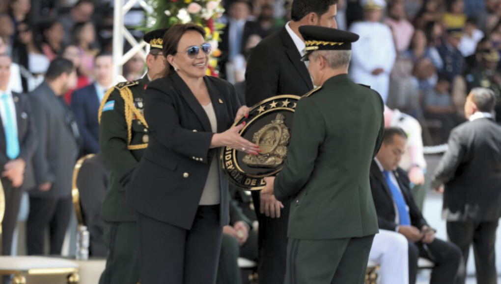 Así se llevó a cabo la ceremonia de ascensos en las Fuerzas Armadas de Honduras