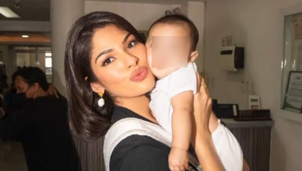 Miss Universo Sheynnis Palacios visita a niños en hospital de Filipinas